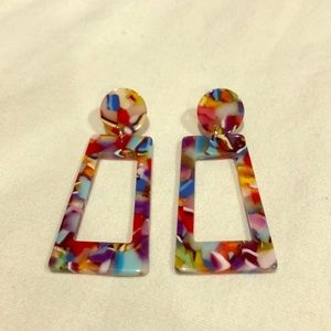 Modern vintage earrings